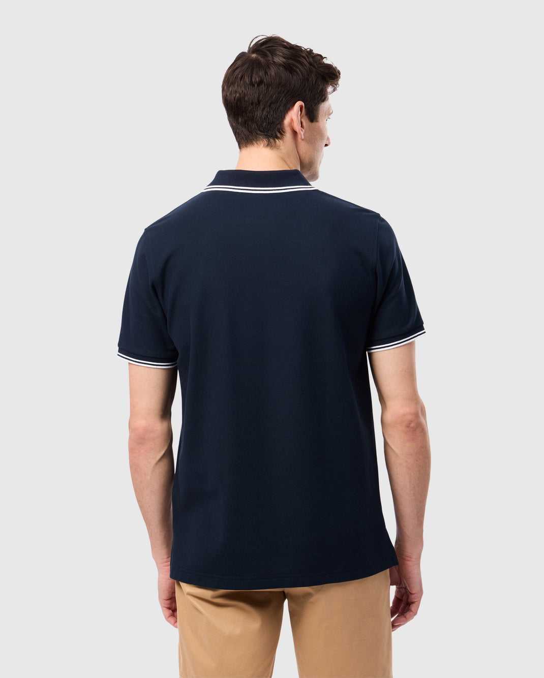 Polos Psycho Bunny Belton Pique Polo Bleu Marine Homme | IUL-21310410